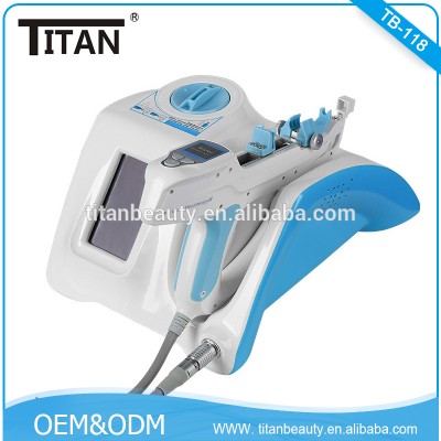 Non-surgical treatment vanadium titanium needle free face lifting portable mesotherapy water gun machine