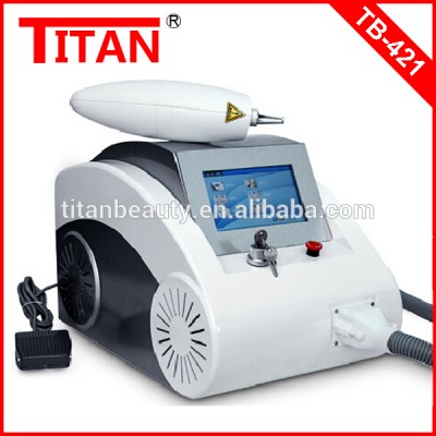 Small investment business ideas !! professional portable cheap tattoo removal q switch nd yag laser machine