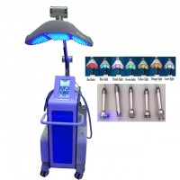 Multifunction PDT LED machine+RF Facial Machine,Ultrasound RF facial